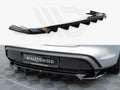 Maxton Design - CENTRAL REAR SPLITTER (VERTICAL BARS) PORSCHE TAYCAN / TAYCAN 4 / TAYCAN 4S / TAYCAN GTS MK1