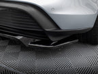 Maxton Design - CENTRAL REAR SPLITTER (VERTICAL BARS) PORSCHE TAYCAN / TAYCAN 4 / TAYCAN 4S / TAYCAN GTS MK1