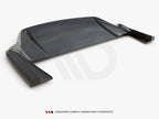 Maxton Design - CENTRAL REAR SPLITTER (VERTICAL BARS) PORSCHE TAYCAN / TAYCAN 4 / TAYCAN 4S / TAYCAN GTS MK1