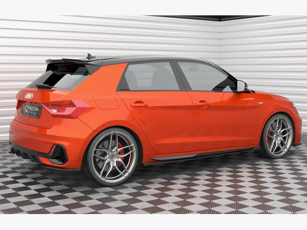 Maxton Design - REAR SIDE SPLITTERS V.2 AUDI A1 S-LINE GB