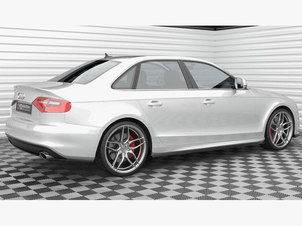 Maxton Design - CENTRAL REAR SPLITTER AUDI A4 S-LINE B8 FACELIFT