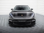 Maxton Design - FRONT SPLITTER V.2 PORSCHE PANAMERA E-HYBRID 971