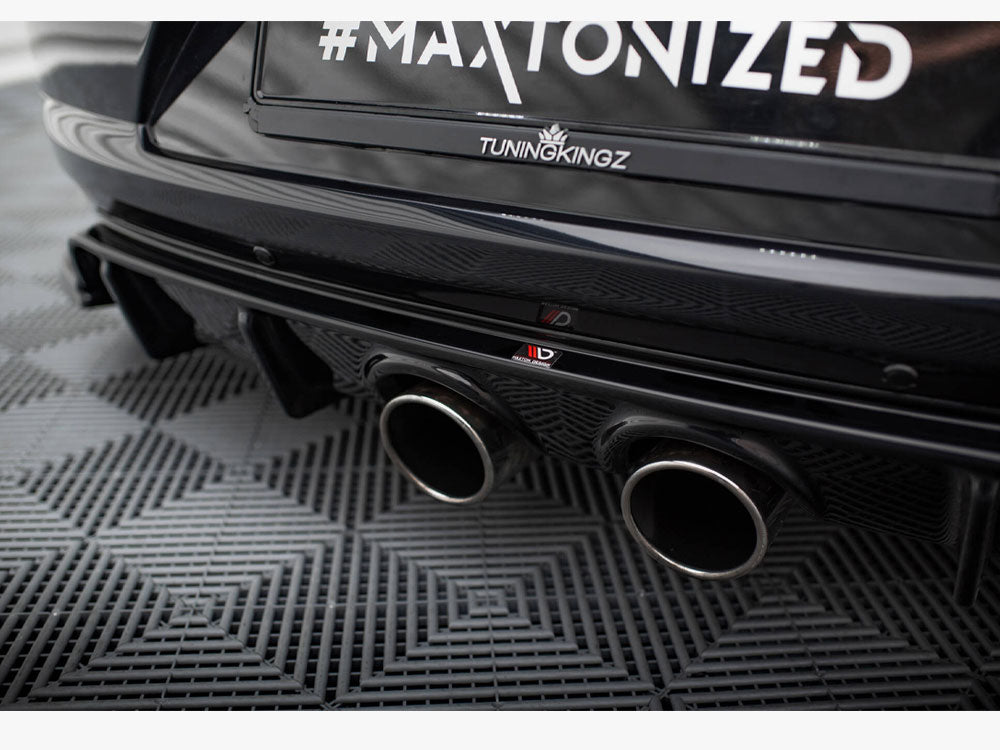 Maxton Design - REAR VALANCE V.2 VOLKSWAGEN SCIROCCO MK3 (R32 EXHAUST)