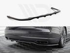 Maxton Design - CENTRAL REAR SPLITTER (VERTICAL BARS) AUDI A8 D4 FACELIFT (2013-2017)