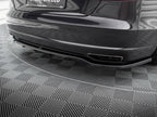 Maxton Design - CENTRAL REAR SPLITTER (VERTICAL BARS) AUDI A8 D4 FACELIFT (2013-2017)