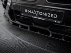 Maxton Design - FRONT SPLITTER V.2 BMW X5 M F95 FACELIFT