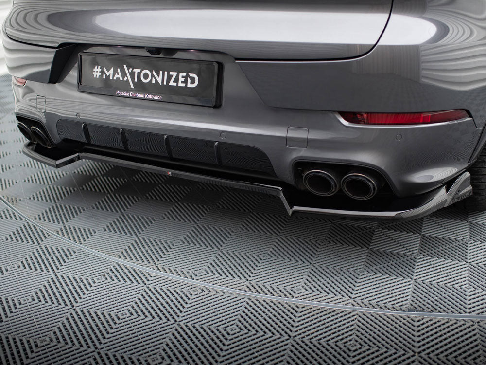 Maxton Design - Rear Splitter Porsche Cayenne SUV / Coupe Mk3 Facelift