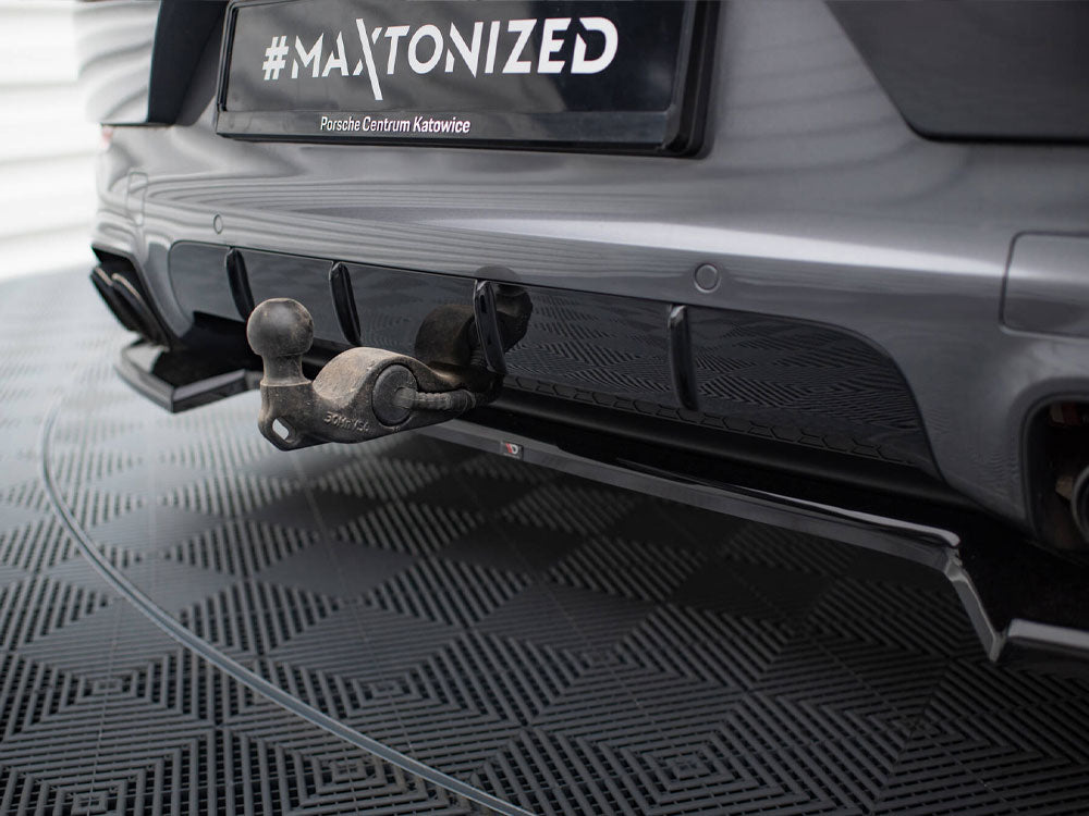 Maxton Design - Rear Splitter Porsche Cayenne SUV / Coupe Mk3 Facelift
