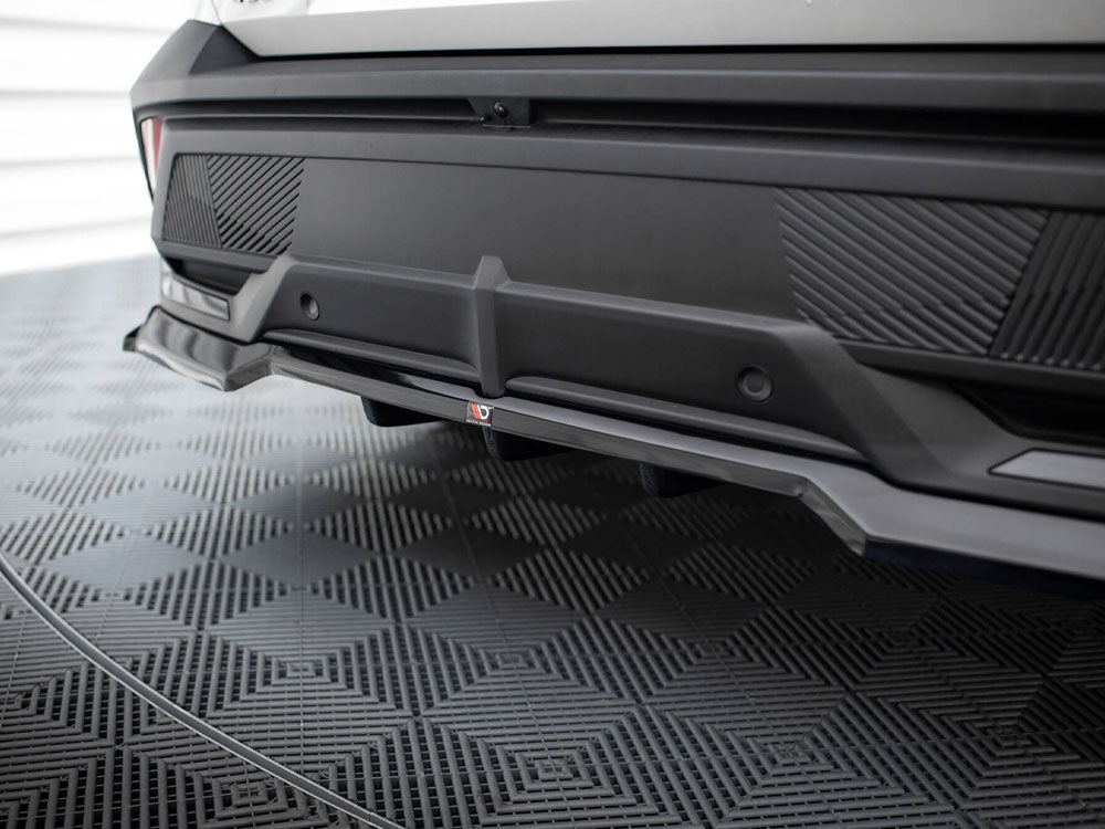 Maxton Design - CENTRAL REAR SPLITTER (VERTICAL BARS) PEUGEOT 408 MK1