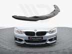 Maxton Design - Front Splitter V.1 BMW 4 Coupe / Gran Coupe / Cabrio M-Pack F32 / F36 / F33