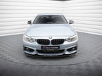Maxton Design - Front Splitter V.1 BMW 4 Coupe / Gran Coupe / Cabrio M-Pack F32 / F36 / F33