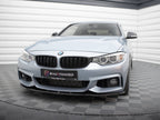 Maxton Design - Front Splitter V.1 BMW 4 Coupe / Gran Coupe / Cabrio M-Pack F32 / F36 / F33