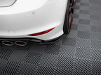Maxton Design - REAR SIDE SPLITTERS V.2 VW GOLF 7 R