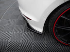 Maxton Design - REAR SIDE SPLITTERS V.2 VW GOLF 7 R
