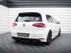 Maxton Design - REAR SIDE SPLITTERS V.1 VW GOLF 7 R / R-LINE