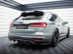 Maxton Design - CENTRAL REAR SPLITTER (VERTICAL BARS) AUDI A6 ALLROAD C8