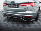 Maxton Design - CENTRAL REAR SPLITTER (VERTICAL BARS) AUDI A6 ALLROAD C8