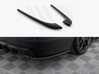 Maxton Design - REAR SIDE SPLITTERS V.3 BMW 5 M-PACK F10