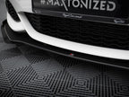 Maxton Design - STREET PRO RACING DURABILITY FRONT SPLITTER V3 (+FLAPS) BMW 1 F20 M-PACK FACELIFT / M140I (2015-2019)