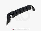 Maxton Design - REAR VALANCE + EXHAUST ENDS IMITATION VOLKSWAGEN GOLF GTE MK8