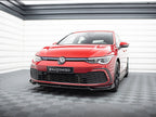 Maxton Design - FRONT SPLITTER V.2 + FLAPS VOLKSWAGEN GOLF GTI / GTE / R-LINE MK8