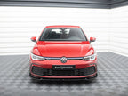 Maxton Design - FRONT SPLITTER V.3 + FLAPS VOLKSWAGEN GOLF GTI / GTE / R-LINE MK8