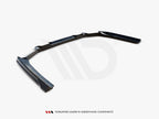 Maxton Design - Rear Splitter (with Vertical Bars) V.1 BMW 5 / i5 M-Pack Sedan / Touring G60 / G61