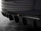 Maxton Design - REAR VALANCE V.2 BMW 5 M-PACK F10 (VERSION WITH TWO DOUBLE EXHAUSTS)