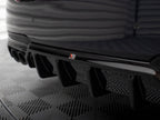 Maxton Design - REAR VALANCE V.2 BMW 5 M-PACK F10 (VERSION WITH DOUBLE EXHAUST ON ONE SIDE)