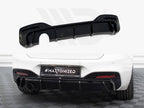 Maxton Design - REAR VALANCE BMW 1 M-PACK F20 FACELIFT (VERSION WITH SINGLE EXHAUST ON ONE SIDE)