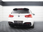 Maxton Design - REAR VALANCE BMW 1 M-PACK F20 FACELIFT (VERSION WITH SINGLE EXHAUST ON ONE SIDE)