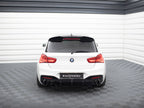 Maxton Design - REAR VALANCE BMW 1 M-PACK F20 FACELIFT (VERSION WITH SINGLE EXHAUST ON ONE SIDE)