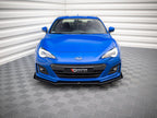 Maxton Design - Street PRO Front Splitter V.1 + Flaps Subaru BRZ Mk1 Facelift