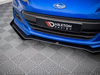 Maxton Design - Street PRO Front Splitter V.1 + Flaps Subaru BRZ Mk1 Facelift