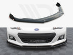 Maxton Design - FRONT SPLITTER V.1 + FLAPS SUBARU BRZ