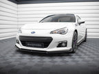 Maxton Design - FRONT SPLITTER V.1 + FLAPS SUBARU BRZ