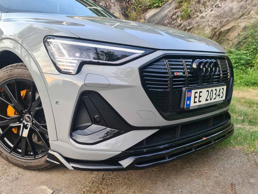 Maxton Design - FRONT SPLITTER AUDI E-TRON S-LINE