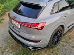 Maxton Design - CENTRAL REAR SPLITTER (VERTICAL BARS) AUDI E-TRON S-LINE