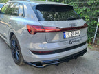 Maxton Design - CENTRAL REAR SPLITTER (VERTICAL BARS) AUDI E-TRON S-LINE