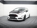 Maxton Design - Front racing splitter Fiesta MK7 ST facelift (With wings)