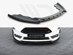 Maxton Design - Front Splitter V.4 Ford Fiesta ST Mk7 Facelift