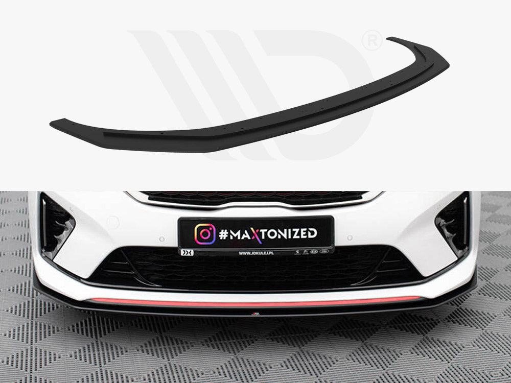 Maxton Design - STREET PRO FRONT SPLITTER KIA CEED GT MK3 / PROCEED MK1