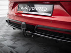 Maxton Design - CENTRAL REAR SPLITTER (VERTICAL BARS) KIA PROCEED GT-LINE MK1