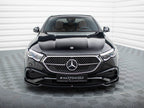 Maxton Design - FRONT SPLITTER V.1 MERCEDES-BENZ E AMG-LINE W214