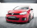 Maxton Design - FRONT SPLITTER VER.2 VW GOLF VI GTI