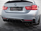 Maxton Design - REAR VALANCE BMW 4 COUPE / GRAN COUPE / CABRIO M-PACK F32 / F36 / F33 (VERSION WITH DUAL EXHAUSTS ON BOTH SIDES)