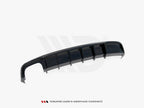 Maxton Design - Rear Valance Audi A5 Coupe 8T Facelift (Version with dual exhausts on one side)