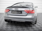 Maxton Design - Rear Valance Audi A5 Coupe 8T Facelift (Version with dual exhausts on one side)