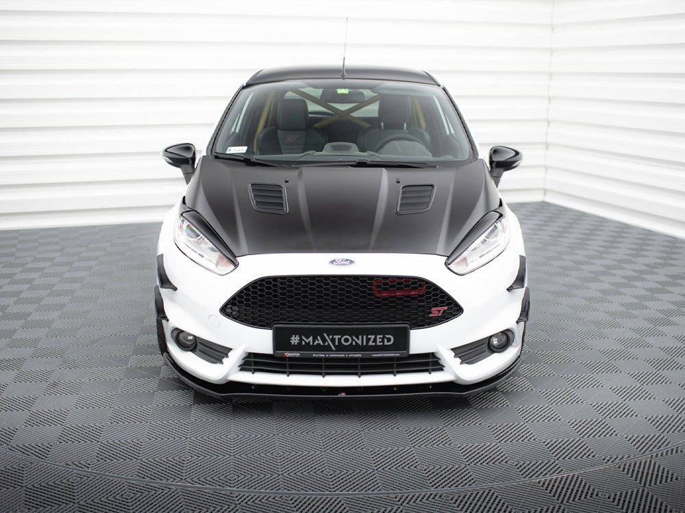 Maxton Design - FRONT SPLITTER V.1 FIESTA MK7 ST FACELIFT 2013-2017