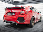 Maxton Design - Central Rear Splitter (Vertical Bars) Honda Civic SI Mk10